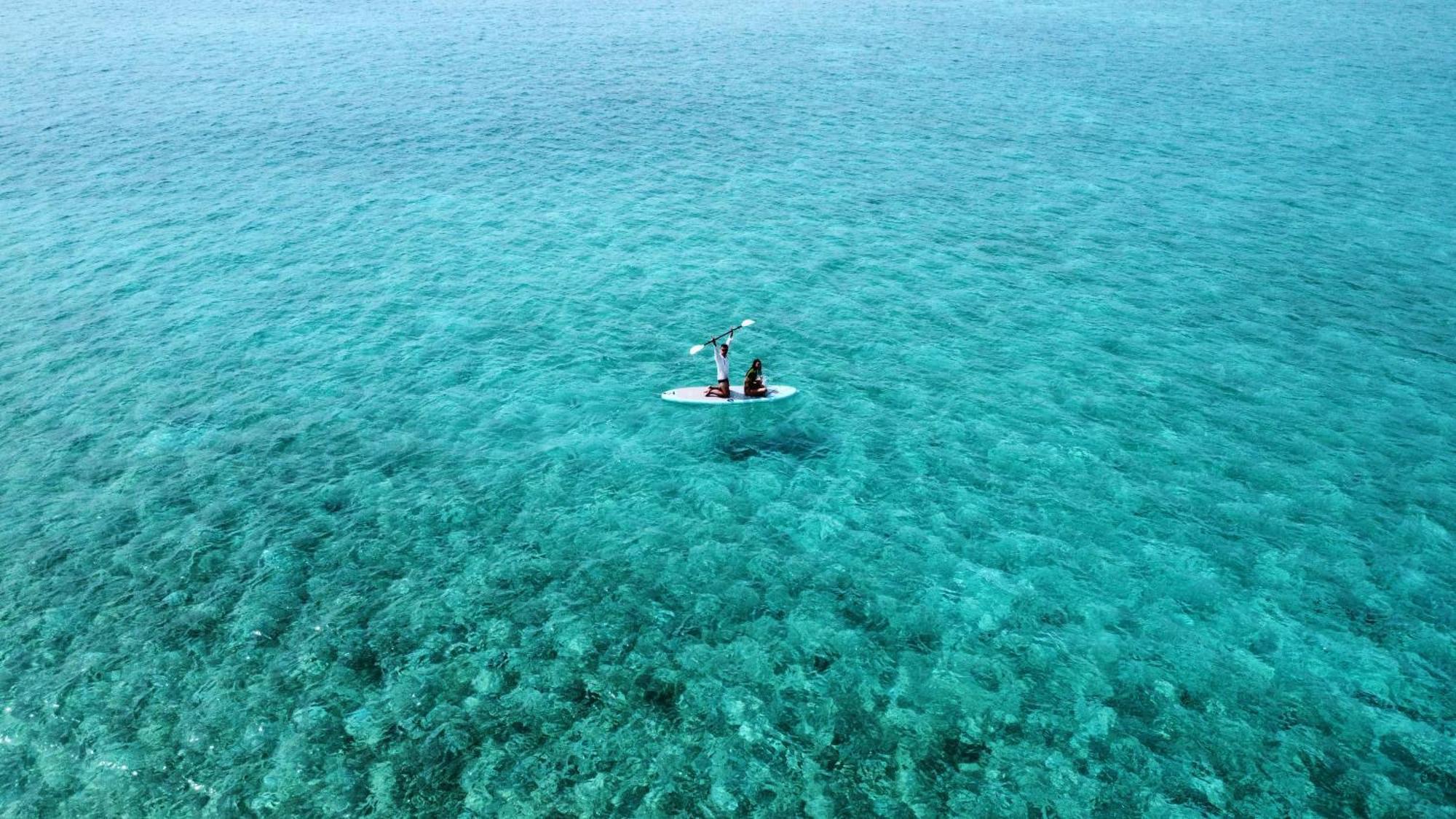 Blue Water Thoddoo Inn חדר תמונה